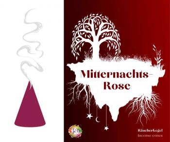 Räucherkegel Mitternachtsrose - Incense cones